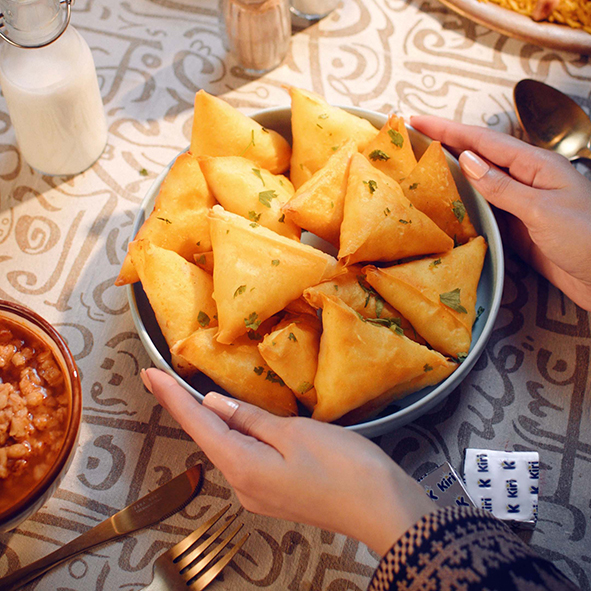 AL KABEER AND KIRI INTRODUCE LIMITED-EDITION CHEESE SAMOSAS FOR RAMADAN IN UAE & KSA